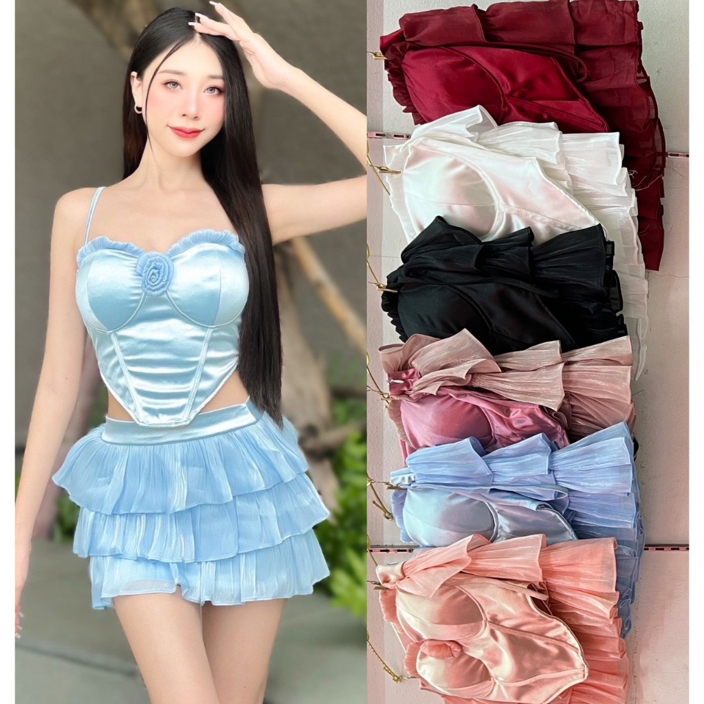 ชุดPRชุดกลางคืนชุดรัดรูป#H48