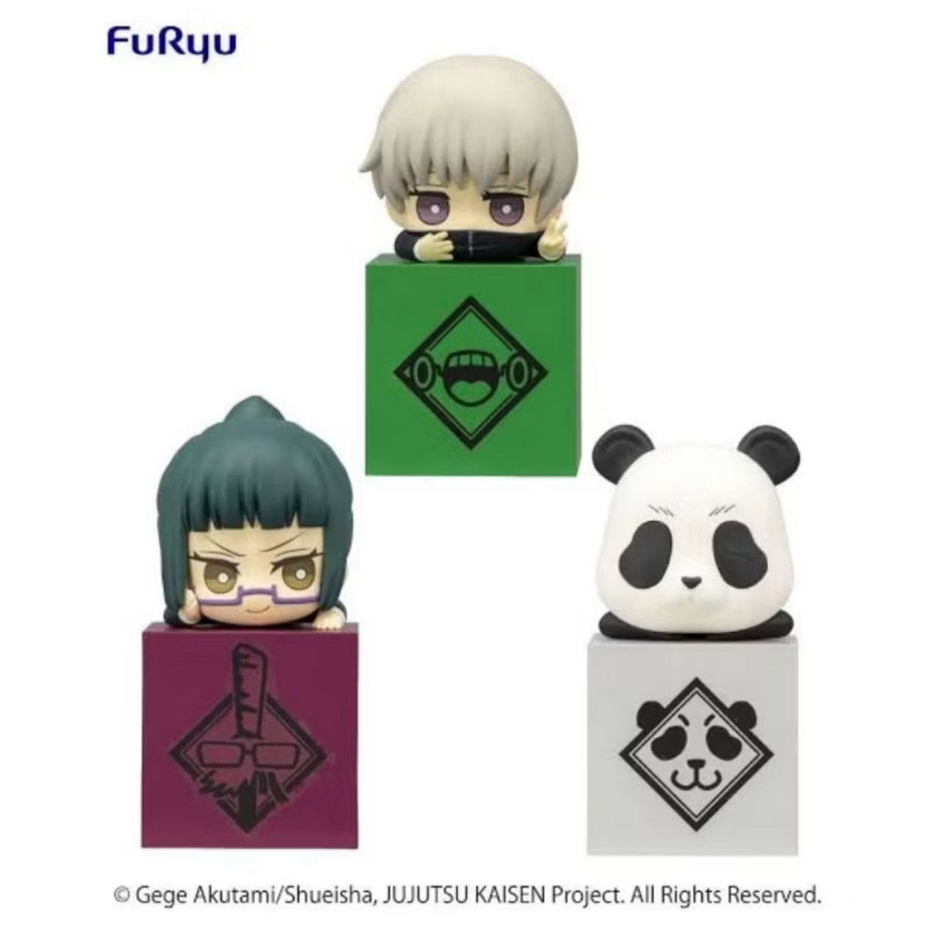 งานแท้ มือ 1 Jujutsu Kaisen Hikkake Figure ฟิกเกอร์ เกาะกล่อง Hook figure Panda Inumaki Maki มหาเวทย