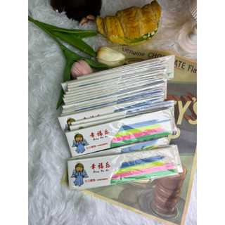 เทียนวันเกิด 1แพ็ก 24ห่อแบบไม่มีกล่องใส่ สินค้าพร้อมส่งในไทย