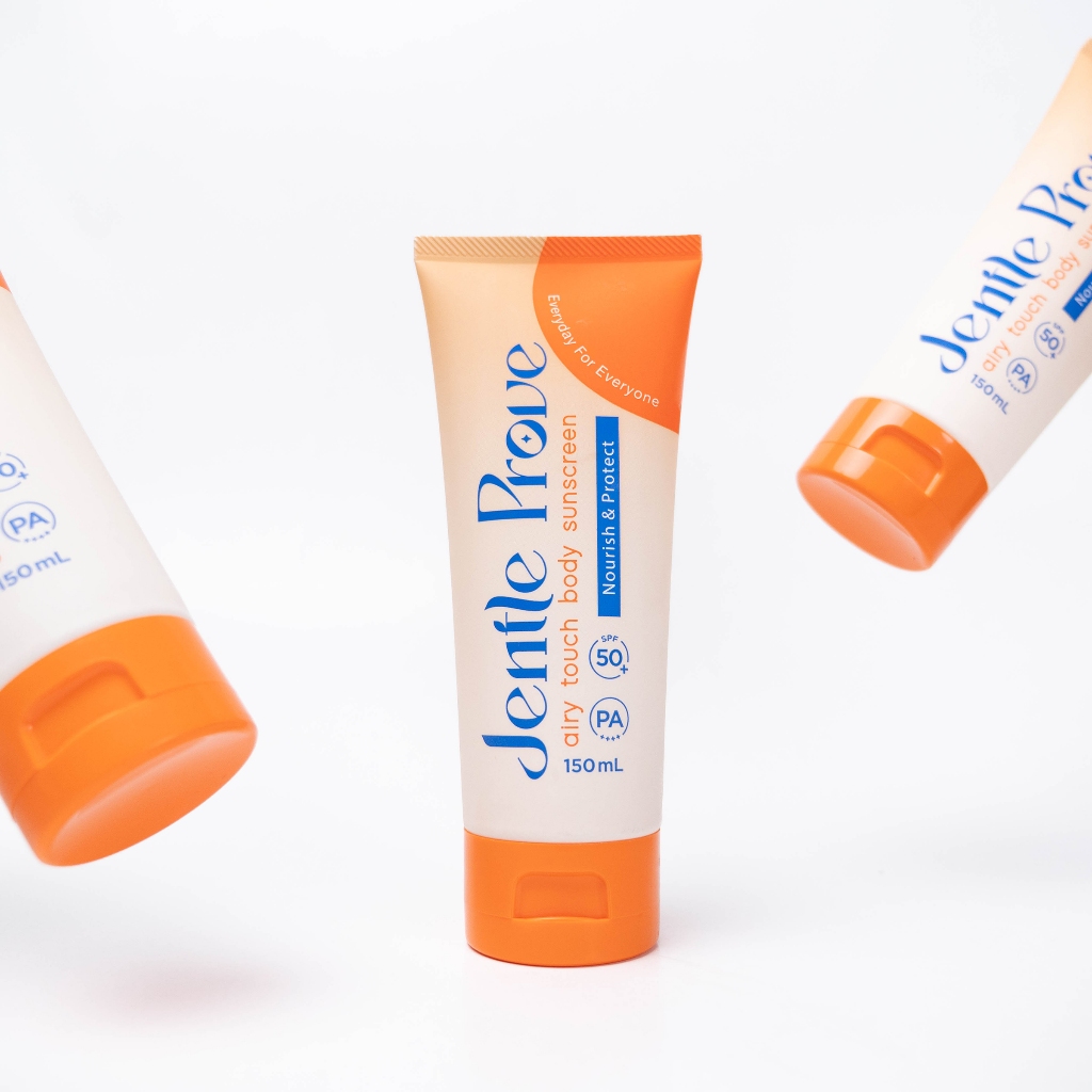 Jentle Prove Airy Touch Body Sunscreen SPF50+ PA++++ 150g. กันแดดผิวกาย