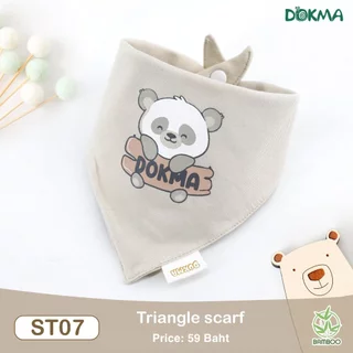 Dokma ผ้ากันเปื้อนเด็ก ผ้าคอตตอน ผ้าใยไผ่ Baby bib