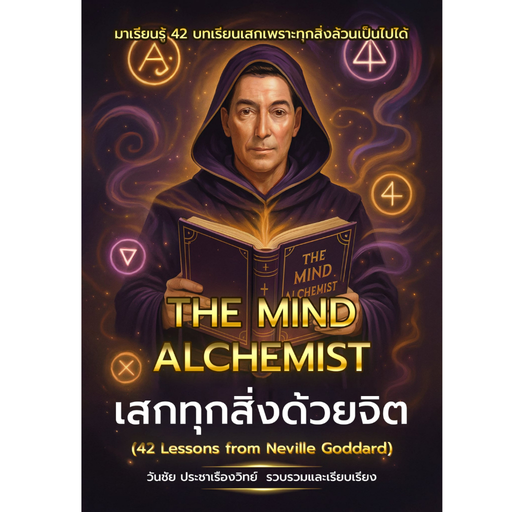 The Mind Alchemist – เสกทุกสิ่งด้วยจิต โดย เนวิลล์ ก็อดดาร์ด | เรียบเรียงโดย วันชัย ประชาเรืองวิทย์