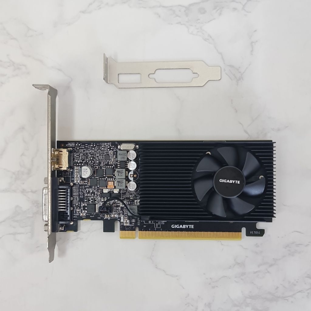 Gigabyte GT 1030 2GB DDR5 Low Profile มือสอง มีขาสั้น