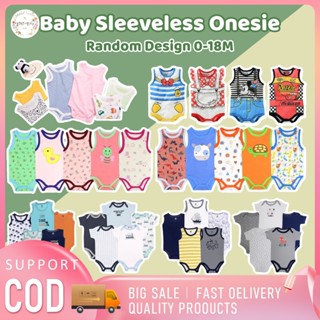 เสื้อกล้ามแขนกุดสำหรับทารก ผ้าคอตตอนเนื้อนุ่ม ลวดลายน่ารักแบ…