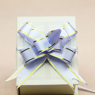 โบว์รูดกึ่งสำเร็จรูป โบว์ติดของขวัญ ของขวัญวันเกิด DIY วันวาเลนไทน์งานแต่งงานตกแต่ง