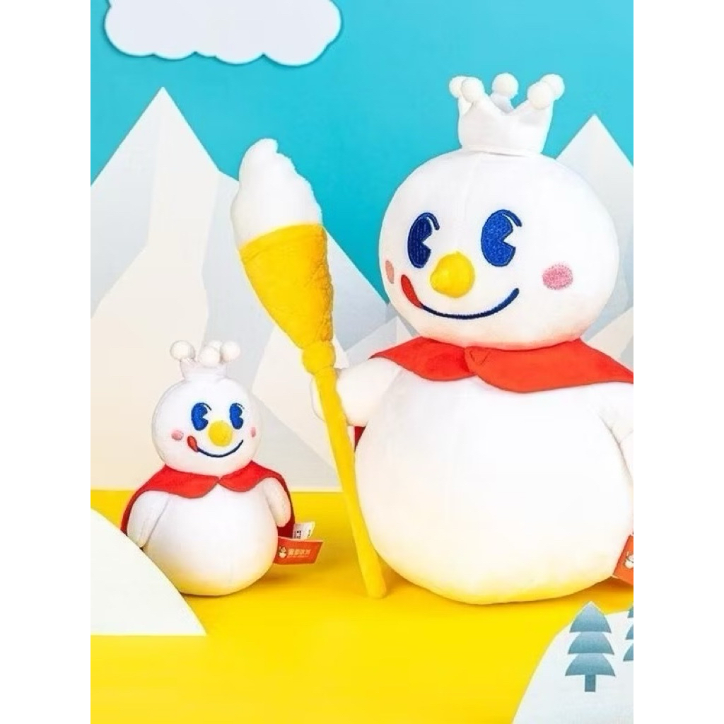 พร้อมส่ง สุ่ม Mixue Ice City Limited ของแท้ ตุ๊กตาหิมะล้มลุก