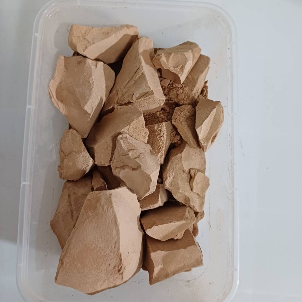 ดินจีนดินเผาอบสุกรมควันหอมดินกินได้Earth Clay 100 g