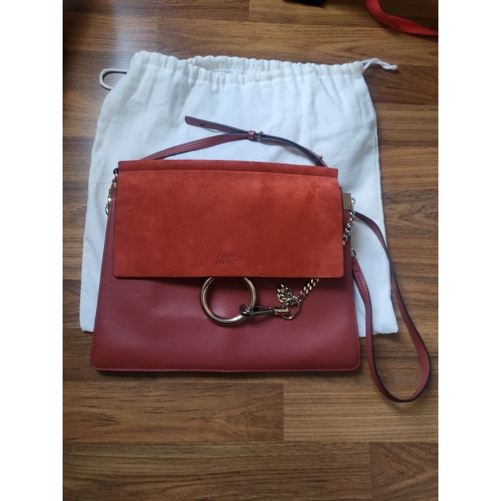 Chloe Faye suede bag