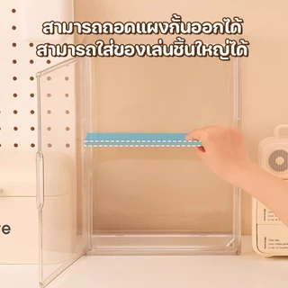 กล่องใส่โมเดล กล่องใส่ art toy กล่องอะคริลิคใส กันฝุ่น กันน้ำ และมีความโปร่งใสสูง วัสดุอะคริลิก ดีไซน์สวยงาม