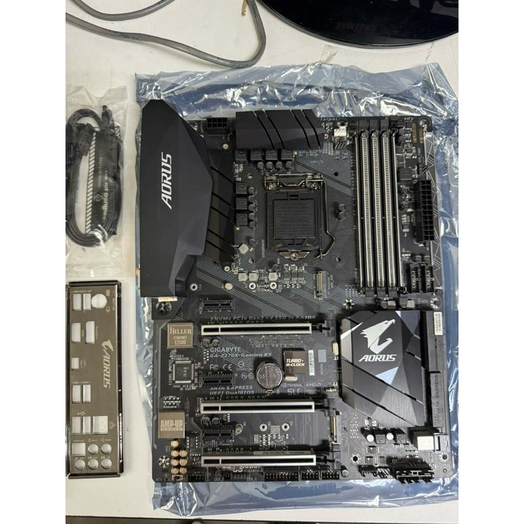 [มือ2 Used] MB Gigabyte Z270X Gaming K5 LGA1151 Mainboard เมนบอร์ด intel gen6 gen7