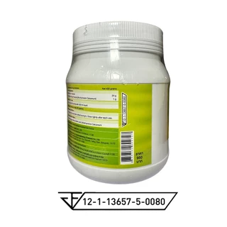 Egg albumin ALQUABUMIN " ผงแบบใหม่ " ผงแอลบูมินจากไข่ ชนิดชงดื่ม ( 1 กระปุก 400 กรัม ) ใหม่