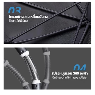 ร่มตกปลา 2.6เม ร่มตกปลาชิงหลิว ยางสีดำหนาสองชั้น ขนาดใหญ่ อลูมิเนียม+PPC กันแสง UV กันแดดกันฝน