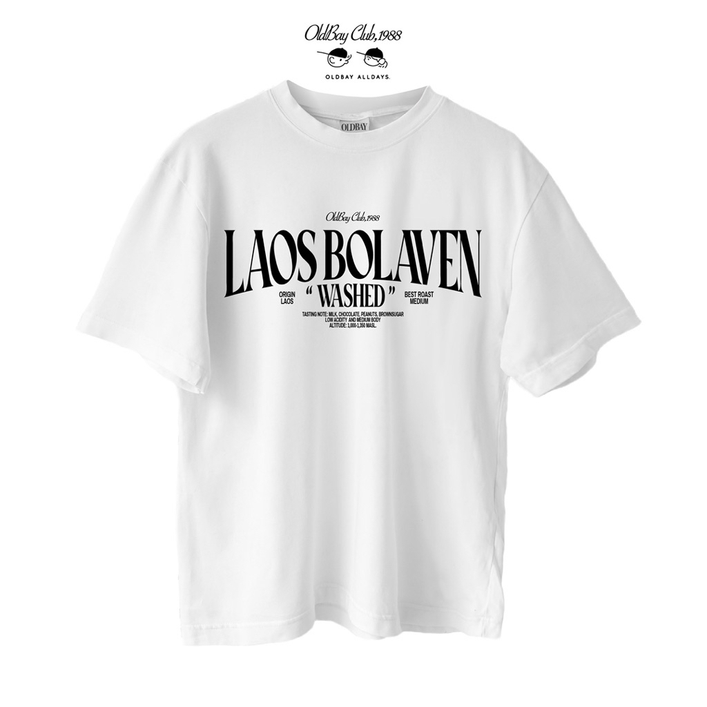 OLDBAY® Oversize Tees “LAOSBOLAVEN ”