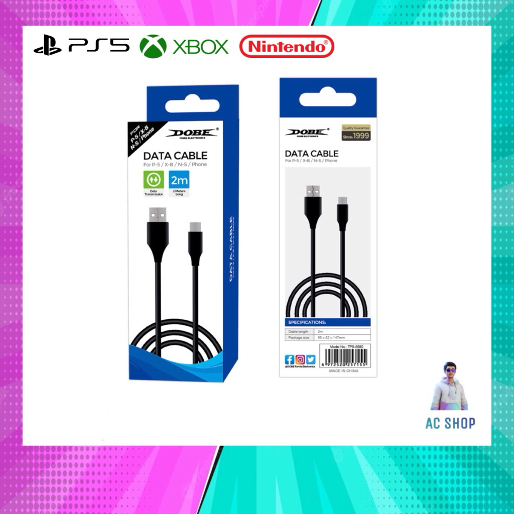 สายจอย PS5, Xbox series X/S, Nintendo switch ยาว 2 เมตร สินค้าในไทย🇹🇭 จัดส่งภายใน 24 hr.🚀