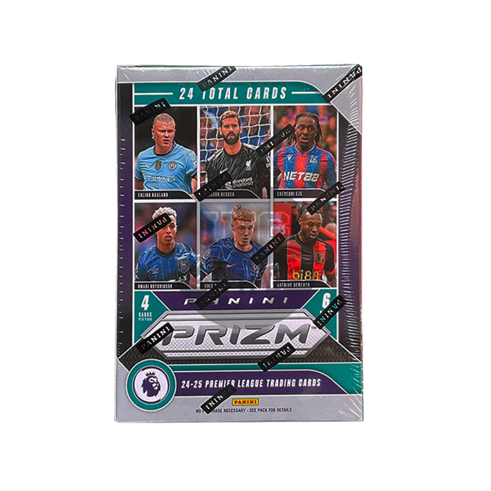 การ์ดสะสมฟุตบอล 2024-25 Panini Prizm Premier League Blaster Box (Pink Mosaic)