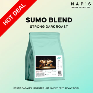 สินค้าขายดี🔥_เมล็ดกาแฟคั่วเข้มหอม เข้มไม่เปรี้ยวสู้นมสบาย_SumoStrongestComercial