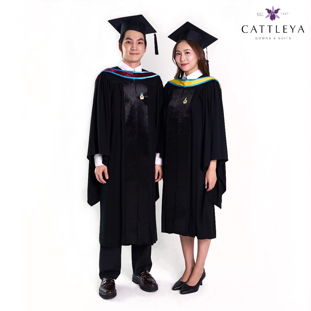 ชุดครุยสงขลานครินทร์ ป.ตรี ป.โท [พร้อมหมวก] - ครุยคัทลียา Cattleya