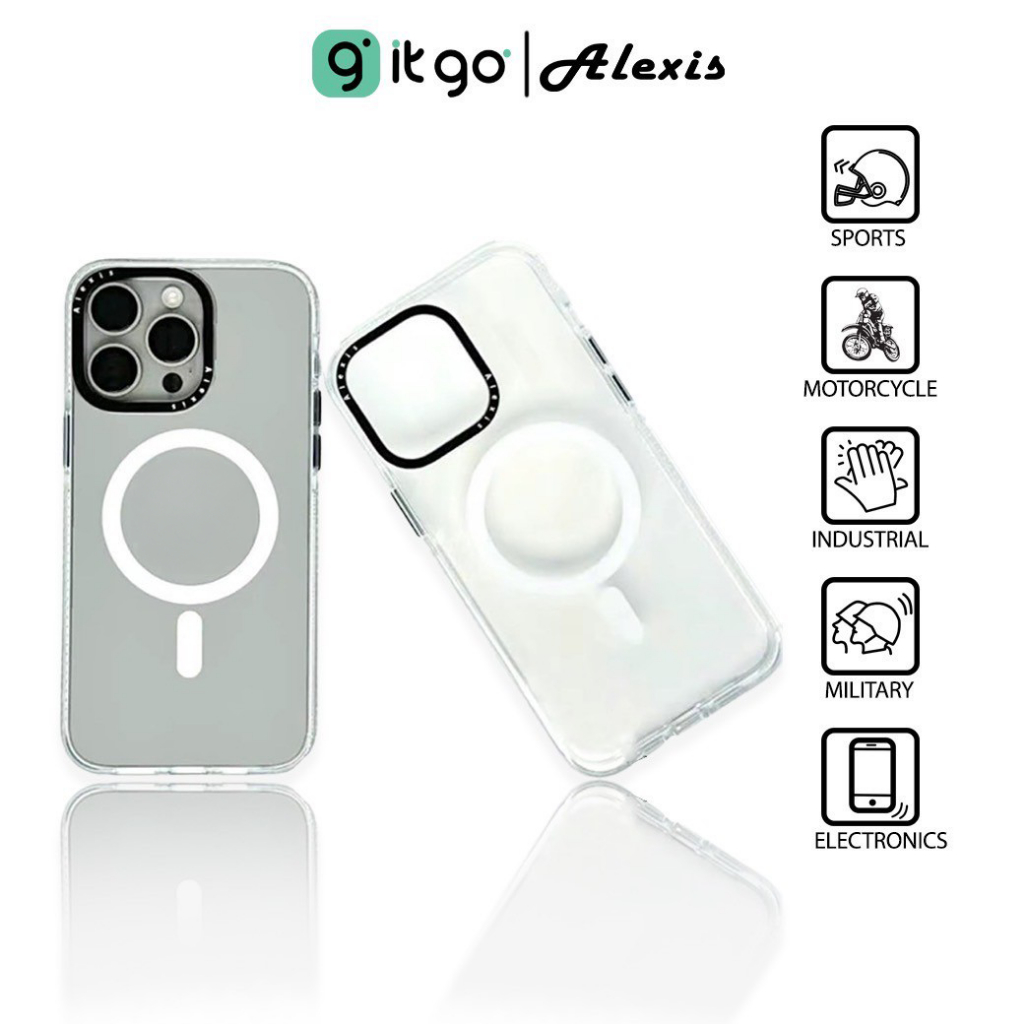 เคสใส Alexis Magnetic Transperent เคสใสกันกระแทก