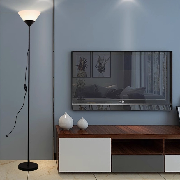 โคมไฟตั้งพื้น สไตล์โมเดิร์น โคมไฟอ่านหนังสือ โคมไฟประดับห้อง โคมไฟแบบสูง Floor lamp E27