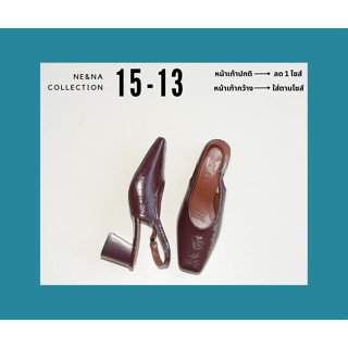 รองเท้าเเฟชั่นผู้หญิงเเบบคัชชูเเฟชั่นเปิดหน้าเท้าส้นปานกลาง …