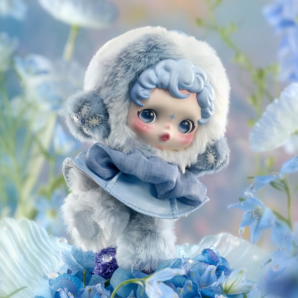 [พร้อมส่ง ใช้ส่วนลดร้านโค้ดคุ้ม] พวงกุญเเจ SKULLPANDA L’impressionnisme Series Plush Doll (เเบบจุ่มเเละเเกะเช็คการ์ด) - รูปที่ 3