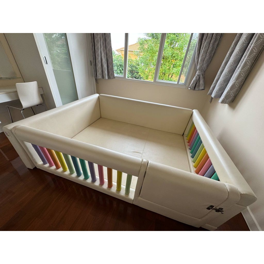 คอกกั้นเด็ก babyselfy 5ฟุต สินค้ามือ2