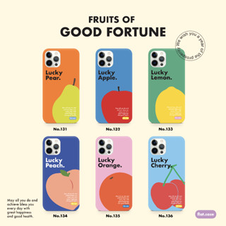 Flat.case - Fruits of Good Fortune [ระบุรุ่นในแชท Made to or…