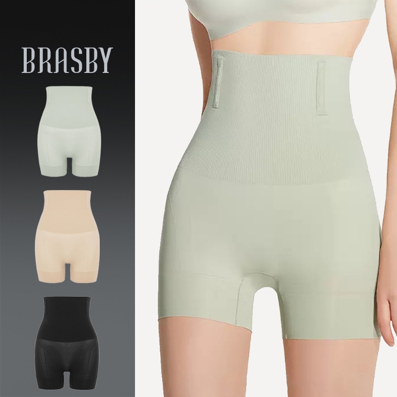 🎉Brasby🎉กางเกงเก็บหน้าท้อง รุ่น Seamless Classic ทรง High Waist Shorts เก็บพุง เอวสูง เรียบเนียน