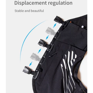 AONIJIE C9116 10L Running Backpack Hydration Pack เป้น้ำ สำหรับใส่วิ่งเทรล มีช่องใส่ถุงน้ำ น้ำหนักเบา แห้งเร็ว ช่องเยอะ