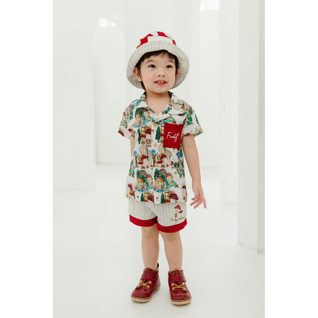funday kidswear - ชุดเห็ดในตำนาน Size 4Y (ใส่ครั้งเดียว)