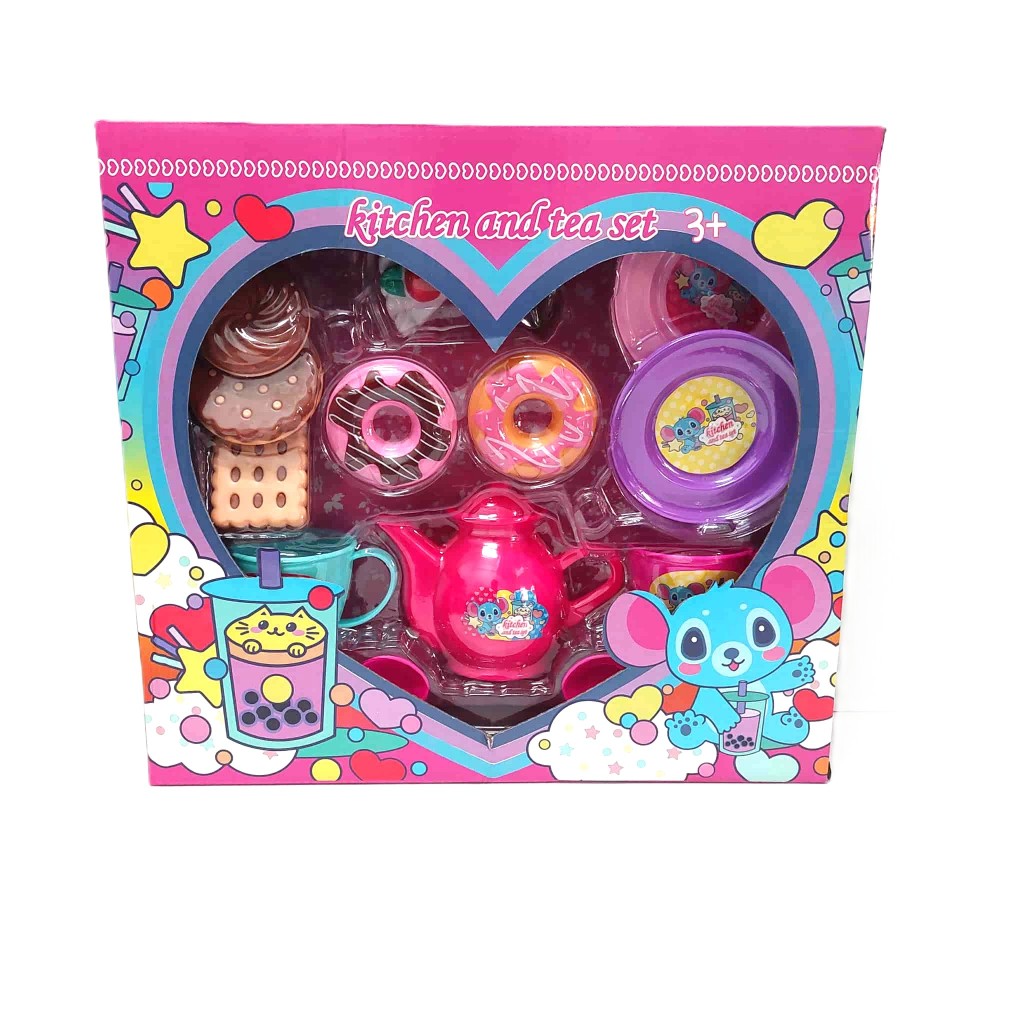 ชุดขนมหวาน ของเล่น ชุดน้ำชา ของเล่น ตรงปก พร้อมส่ง จากไทย ราคาถูก 3104