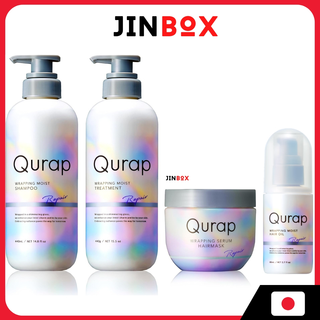 Qurap | [Wrapping Moist] Hair Shampoo & Treatment Repair Damage Care