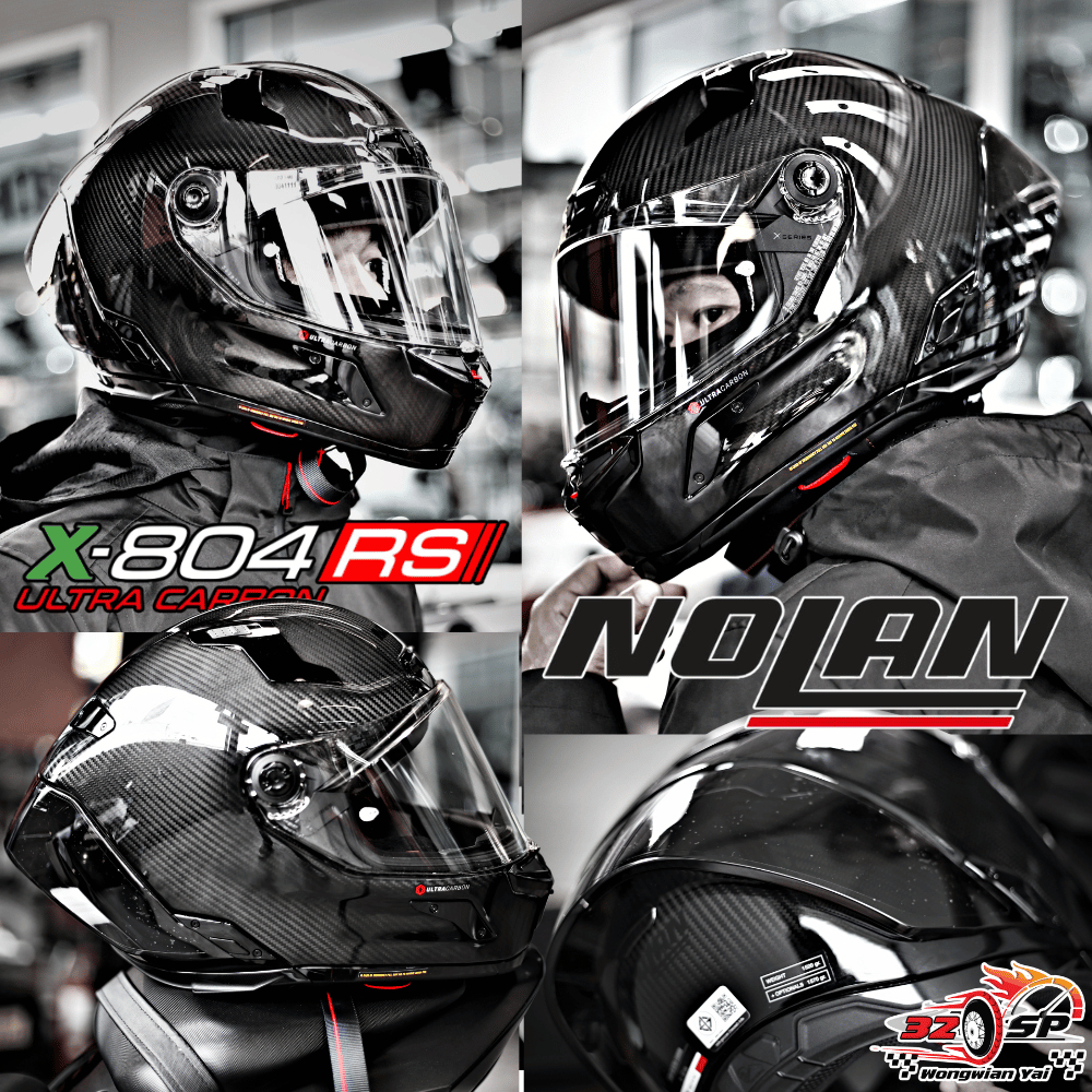 หมวกกันน็อค NOLAN รุ่น X-804 RS ของแท้!! ส่งไว!! 320SP.วงเวียนใหญ่!!