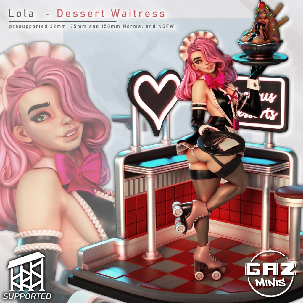 Lora Dessert Waitress 32/75mm