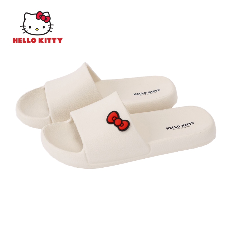 Hello Kitty รองเท้าแตะแบบสวม EVA รองเท้าคิตตี้ลิขสิทธิ์แท้ รองเท้าแตะผู้หญิง สีคลาสสิค รุ่นKTP-041