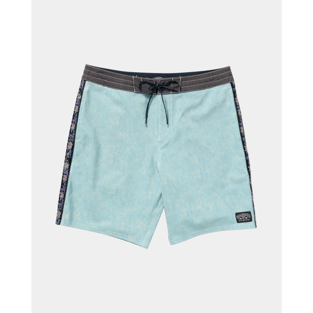 BILLABONG กางเกงบอร์ดชอร์ทผู้ชาย Mens Occy Lo Tides 18.5″ Boardshorts 252 24A082505-CLB