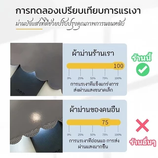 ผ้าม่านตีนตุ๊กแก ผ้าม่านกันแสง กันยูวี 100% กันความร้อน กันน้ำ ม่านทึบแสงตีนตุ๊กแก ติดตั้งง่าย ไม่ต้องเจาะรู