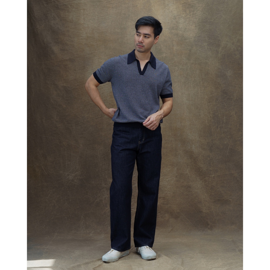 [ส่วนลด25% ELHAEA66] MadetoMature 001 Straight Fits Denim - One Wash กางเกงยีนส์เอวสูง