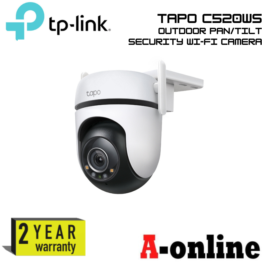 TP Link Tapo C520WS Outdoor Pan/Tilt Security Wi-Fi Camera