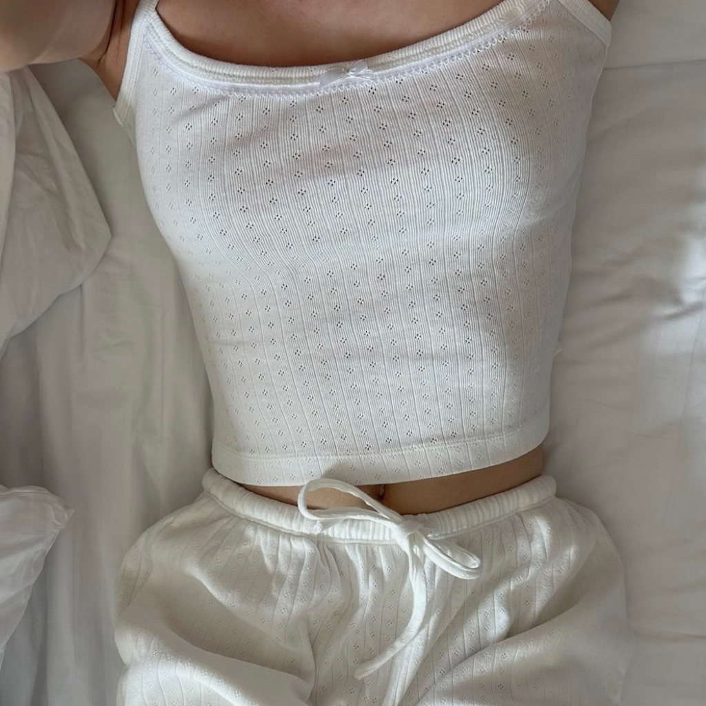 Margarita - Lia pointelle cami top