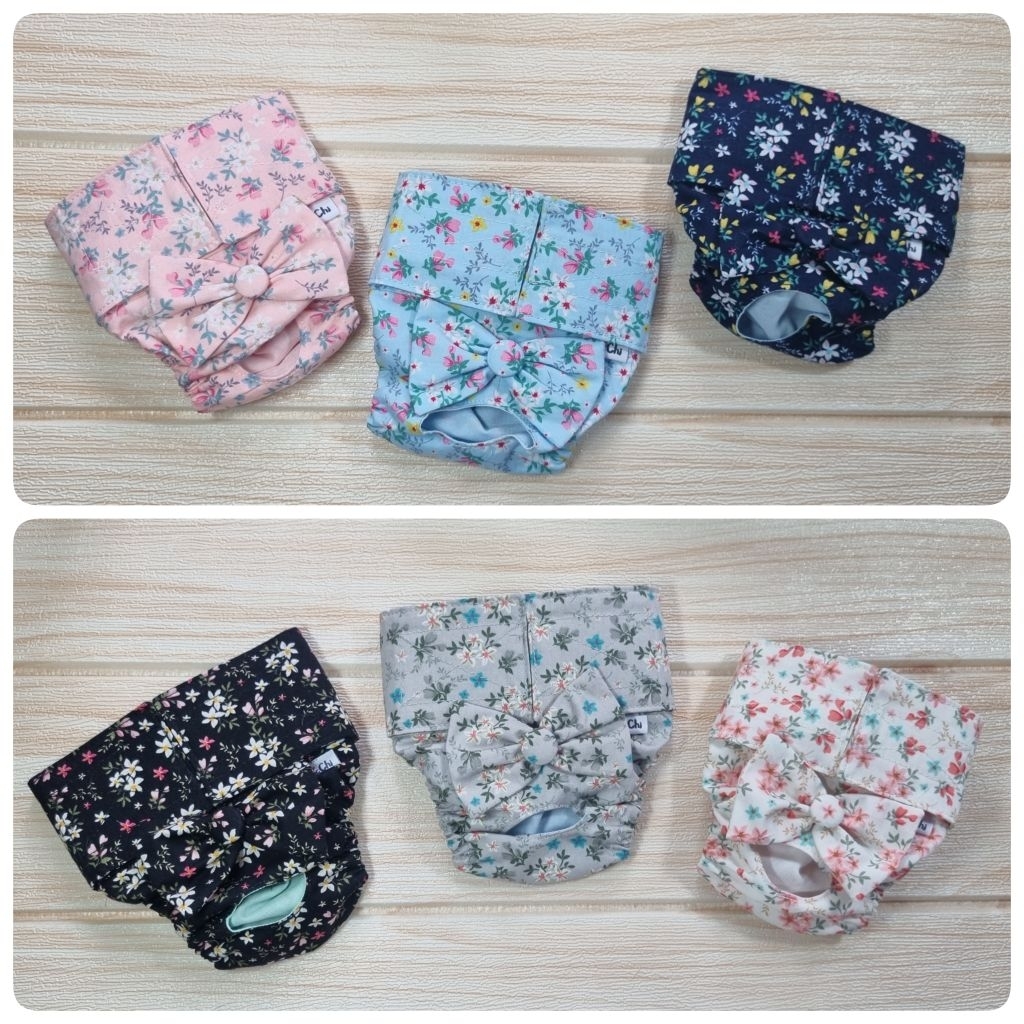 ❤️กางเกงในสุนัขทรงสวย❤️เอวสูง❤️ เบา สบาย ระบายอากาศ รอบ 24-47.5 ซม. SSS-LL #DogDiapers #DogPanties