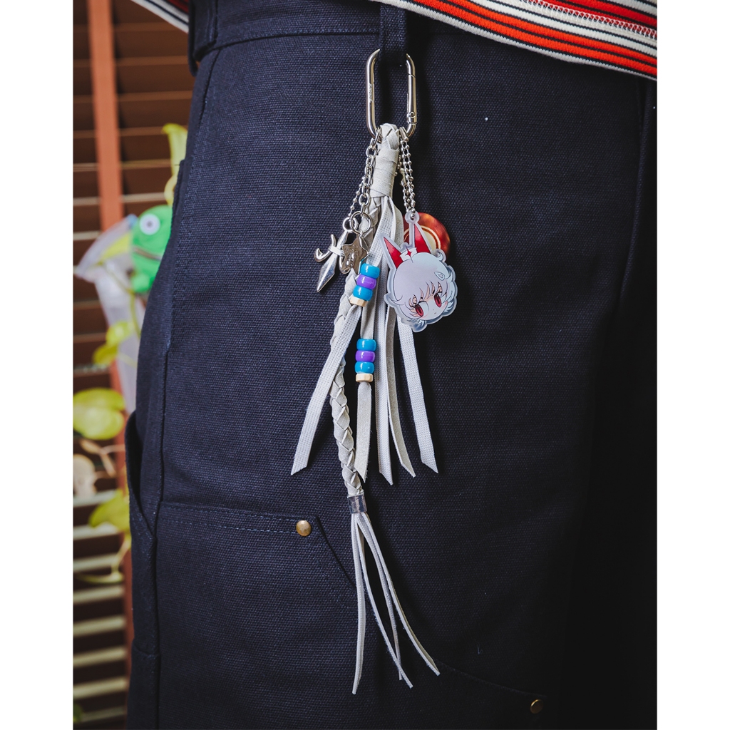 Knn.Five - พวงกุญแจ Leather Keychain (Lilavadi)