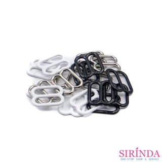ห่วงเสื้อใน ห่วงปรับสายบรา ห่วงกลมโลหะไม่ขึ้นสนิม แบบหนา Bra Ring (00380001) (ห่อเล็ก)