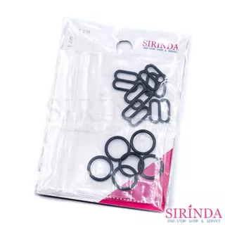 ห่วงเสื้อใน ห่วงปรับสายบรา ห่วงกลมโลหะไม่ขึ้นสนิม แบบหนา Bra Ring (00380001) (ห่อเล็ก)
