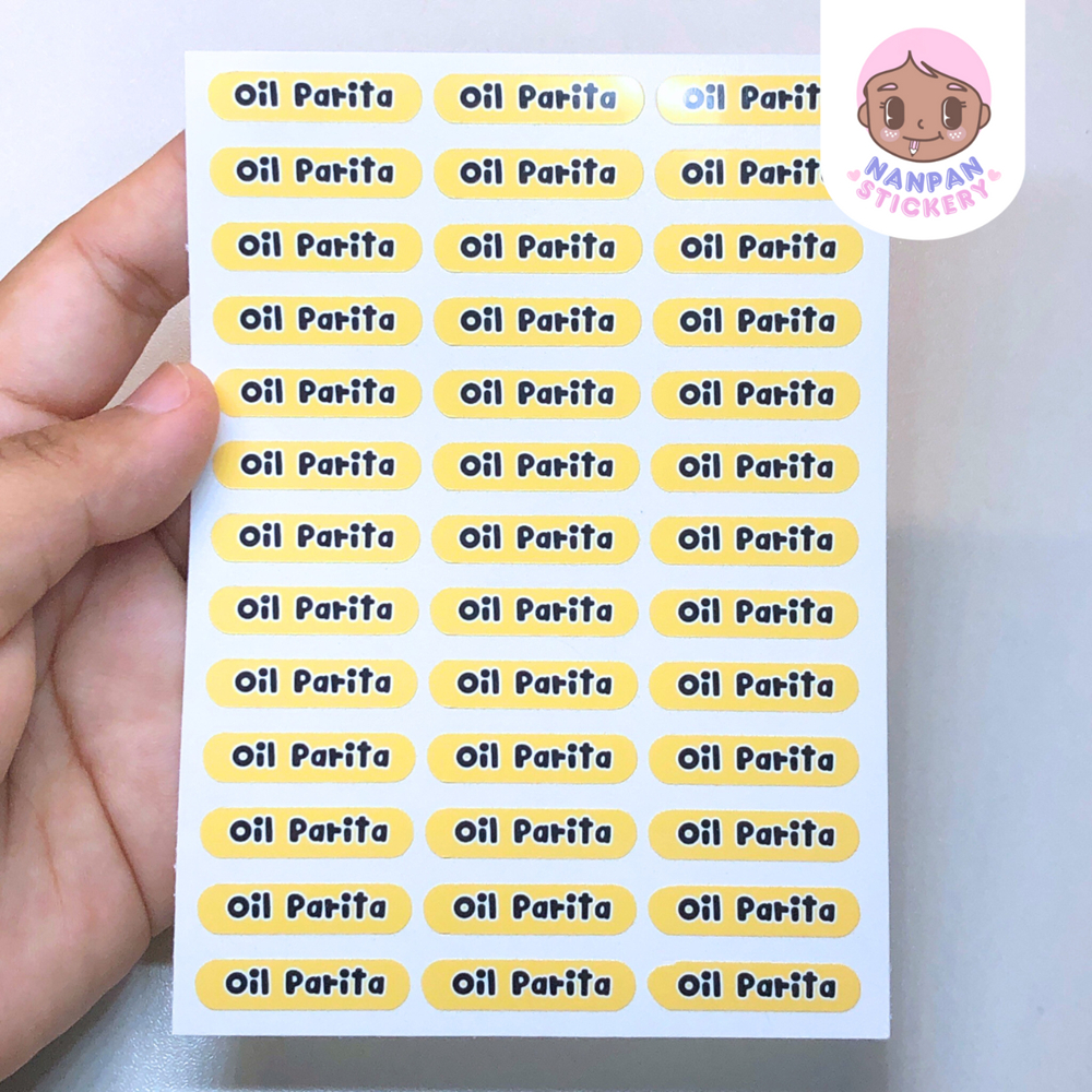 ✏️สติ๊กเกอร์ชื่อติดดินสอปากกา (39 ดวง)✨ มีสีให้เลือก ติดของใช้ชิ้นเล็ก ติดของชำร่วย - รูปที่ 6