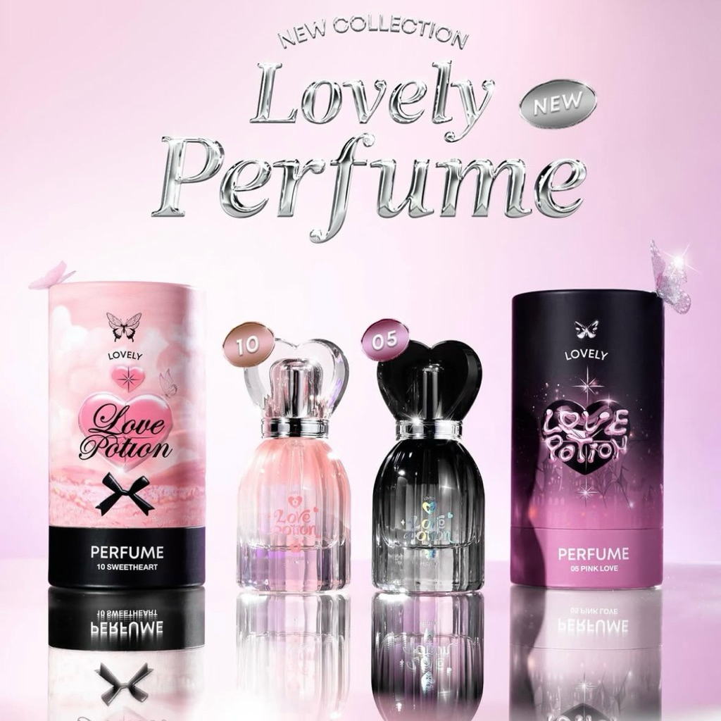 (🔥ลดพิเศษ) น้ำหอมเลิฟลี่ LOVEPOTION LOVELY PERFUME (30ml.)