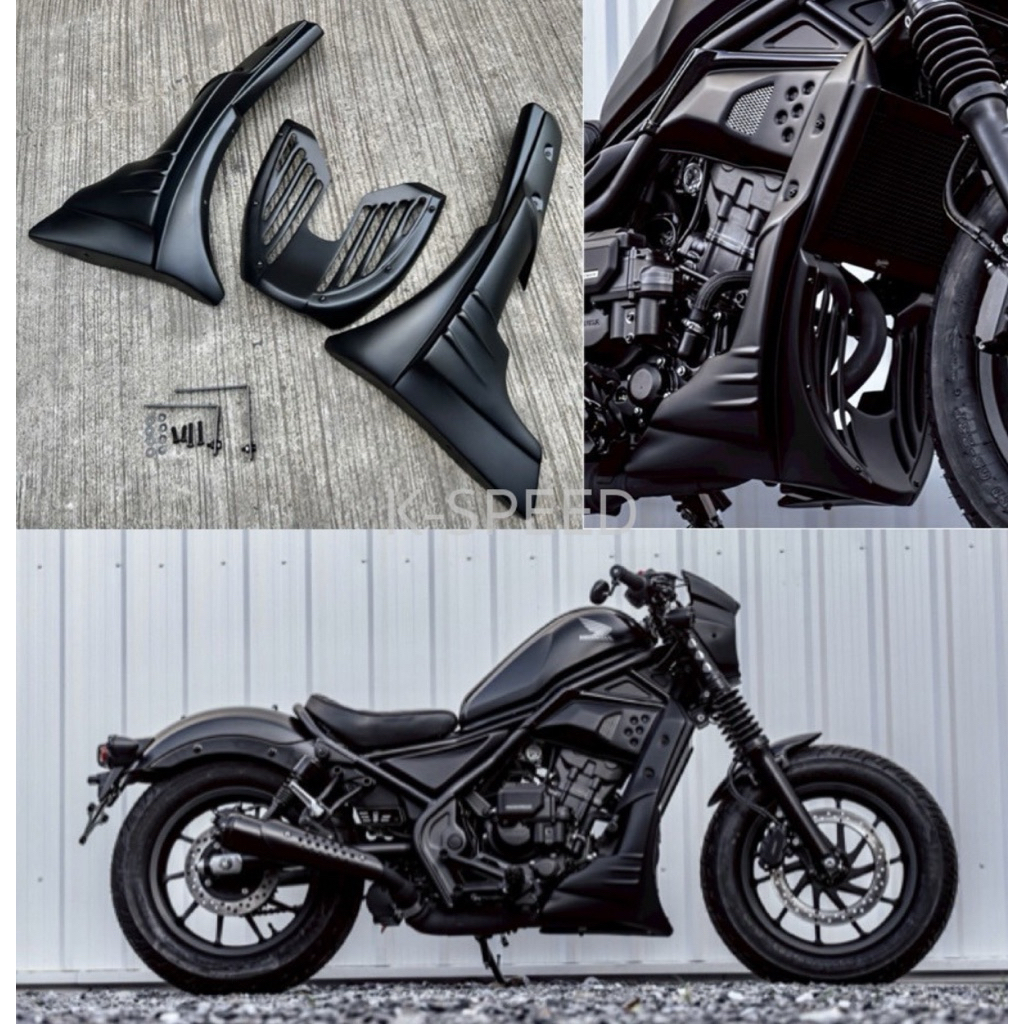 อกล่างแต่ง Diabolus for Honda Rebel 300 E-Clutch 2025 rb198