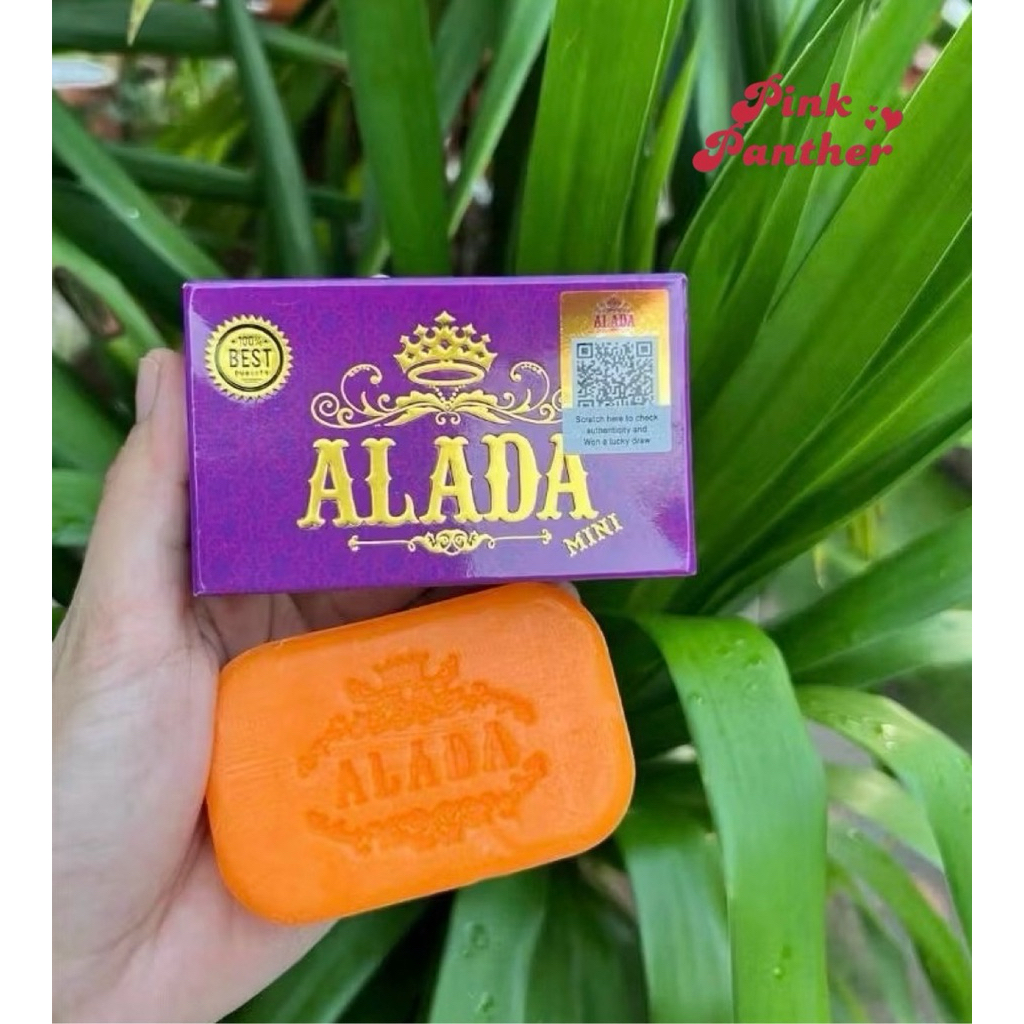 Alada Aura Brightening Soap 160g สบู่เพื่อผิวกระจ่างใส ใช้ได้ทั้งผิวหน้าและผิวกาย