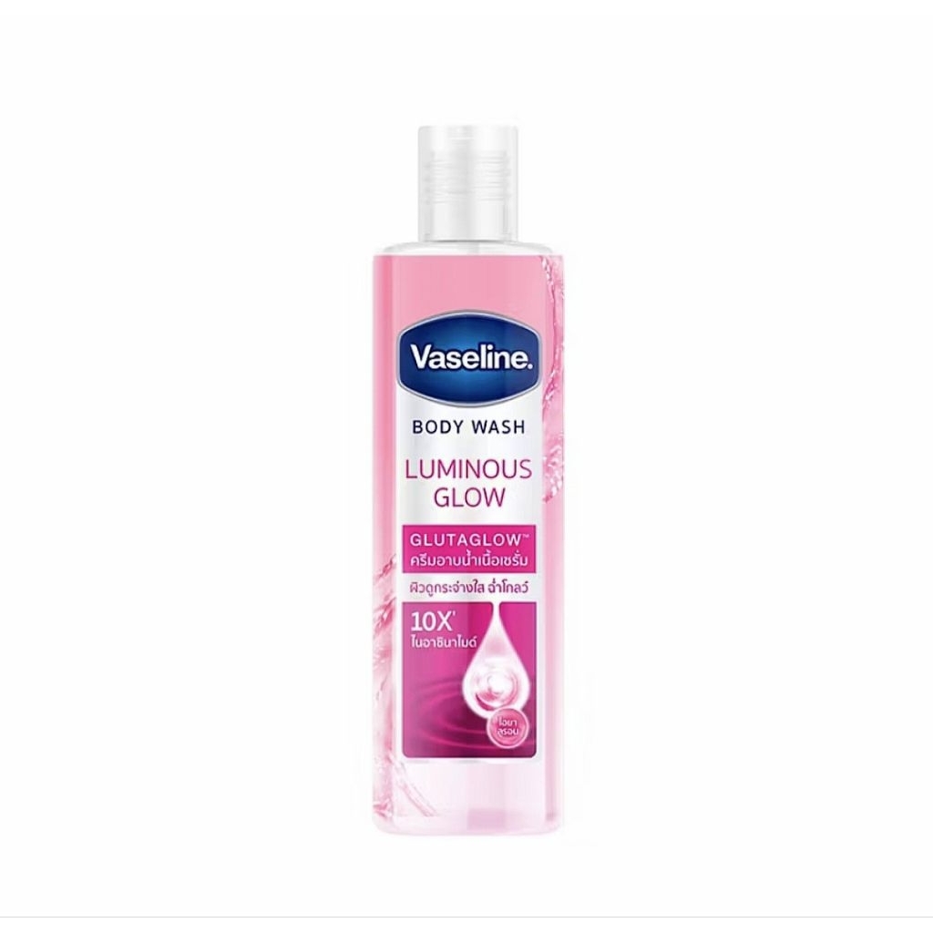 VASELINE Body Wash Luminous Glow Glutaglow ผลิตภัณฑ์ทำความสะอาดผิวกาย 190ml