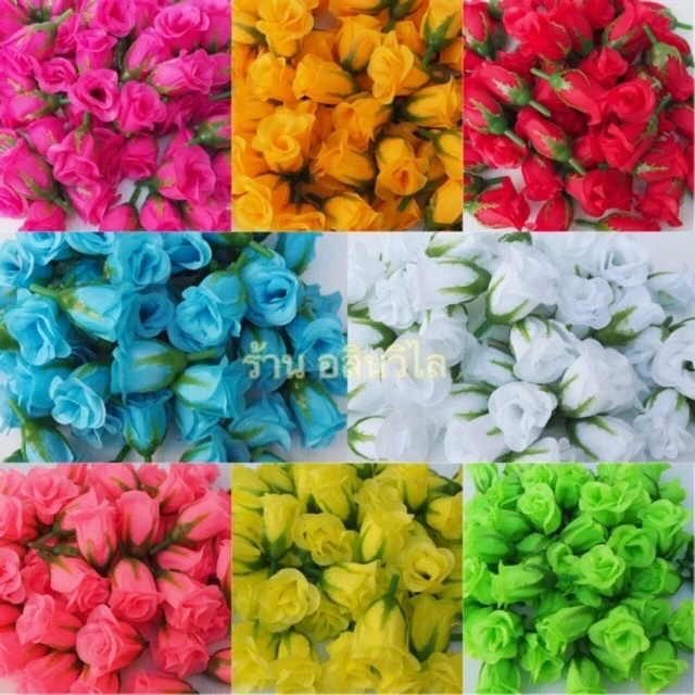 ดอกกุหลาบตูม ดอกกุหลาบวาเลนไทน์ ใหญ่ (50/100ดอก)